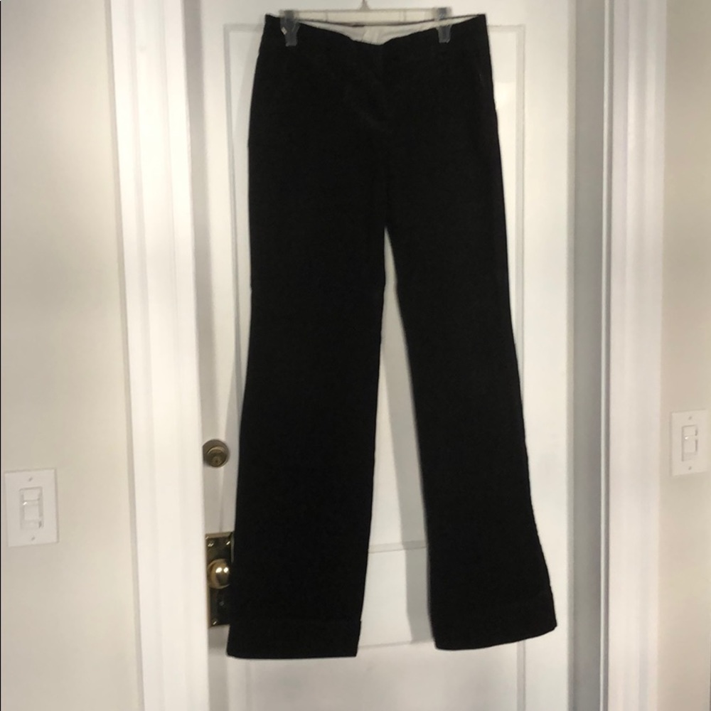 J Crew Corduroy slacks, wide leg.